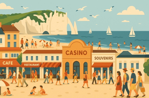 Un casino actif à l’année dans une station animée